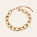 Capri Paperclip Bracelet