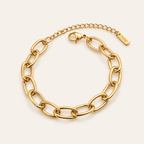 Capri Paperclip Bracelet