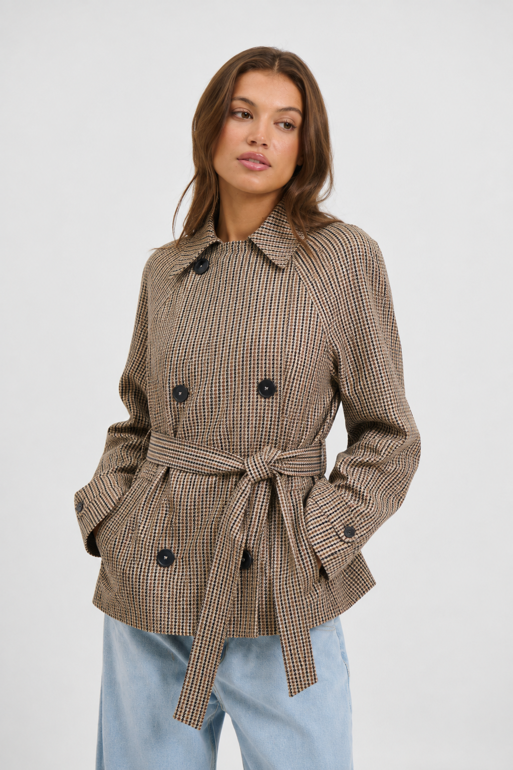 Beige Check