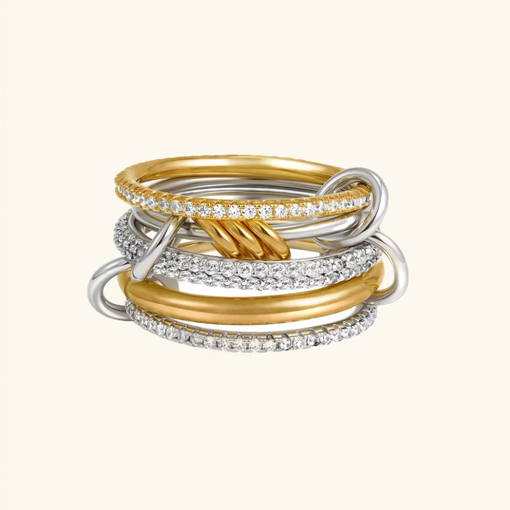 Fioretta Stacked Diamond Ring