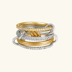 Fioretta Stacked Diamond Ring