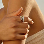 Leonie Stacked Diamond Ring