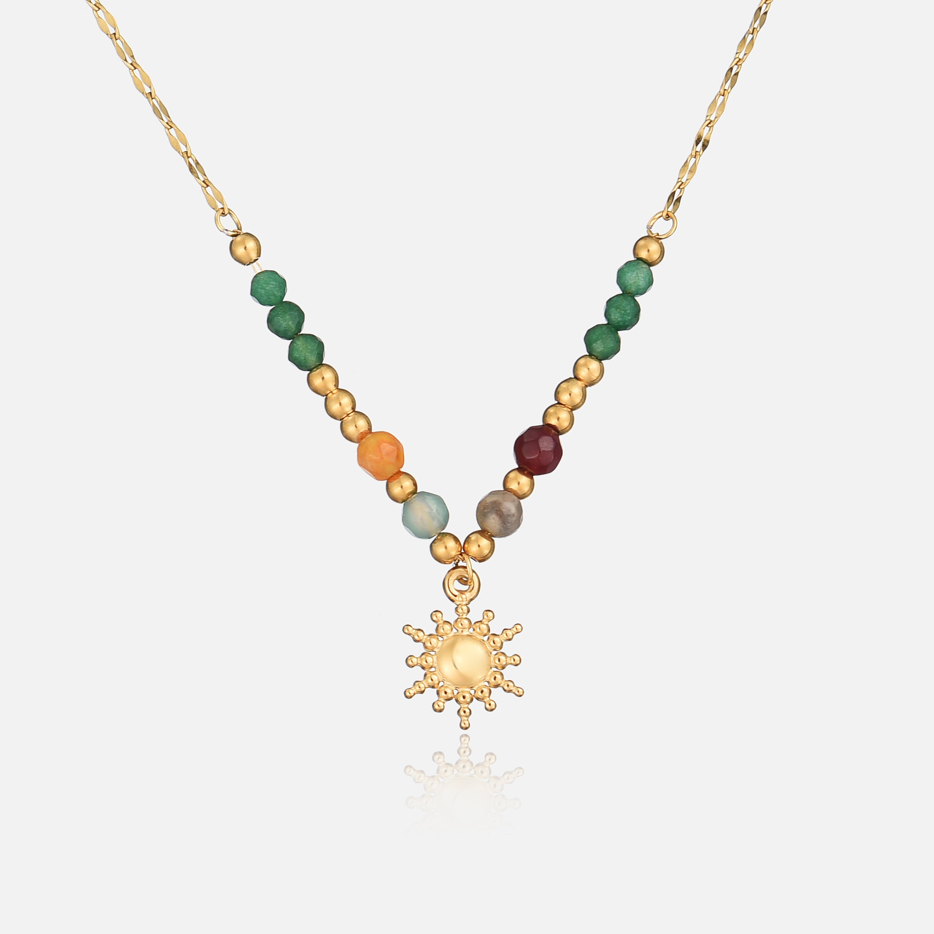 Solene Sun Necklace