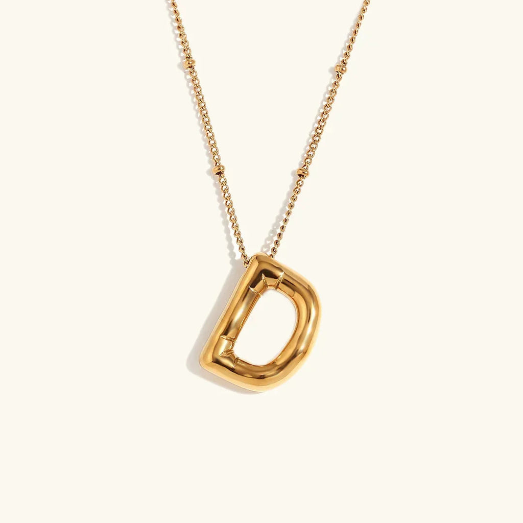 Juliet Bubble Initial Necklace