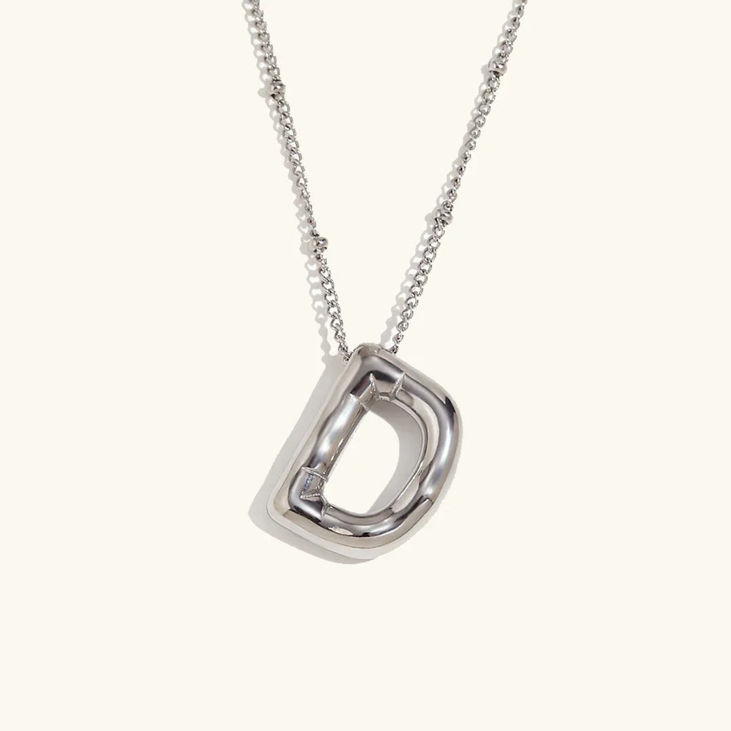 Juliet Bubble Initial Necklace