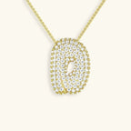 Mabelle Bubble Initial Necklace