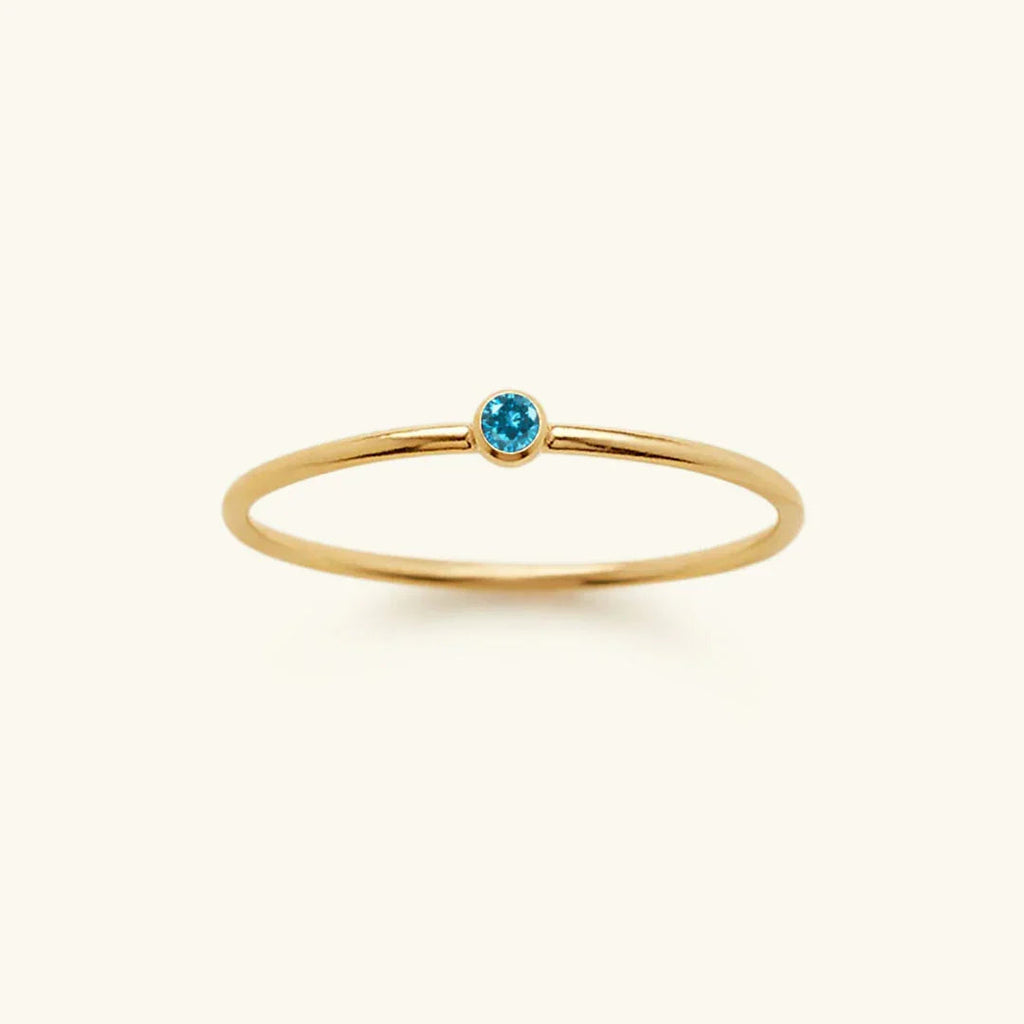 Hepzibah Birthstone Stacker Ring