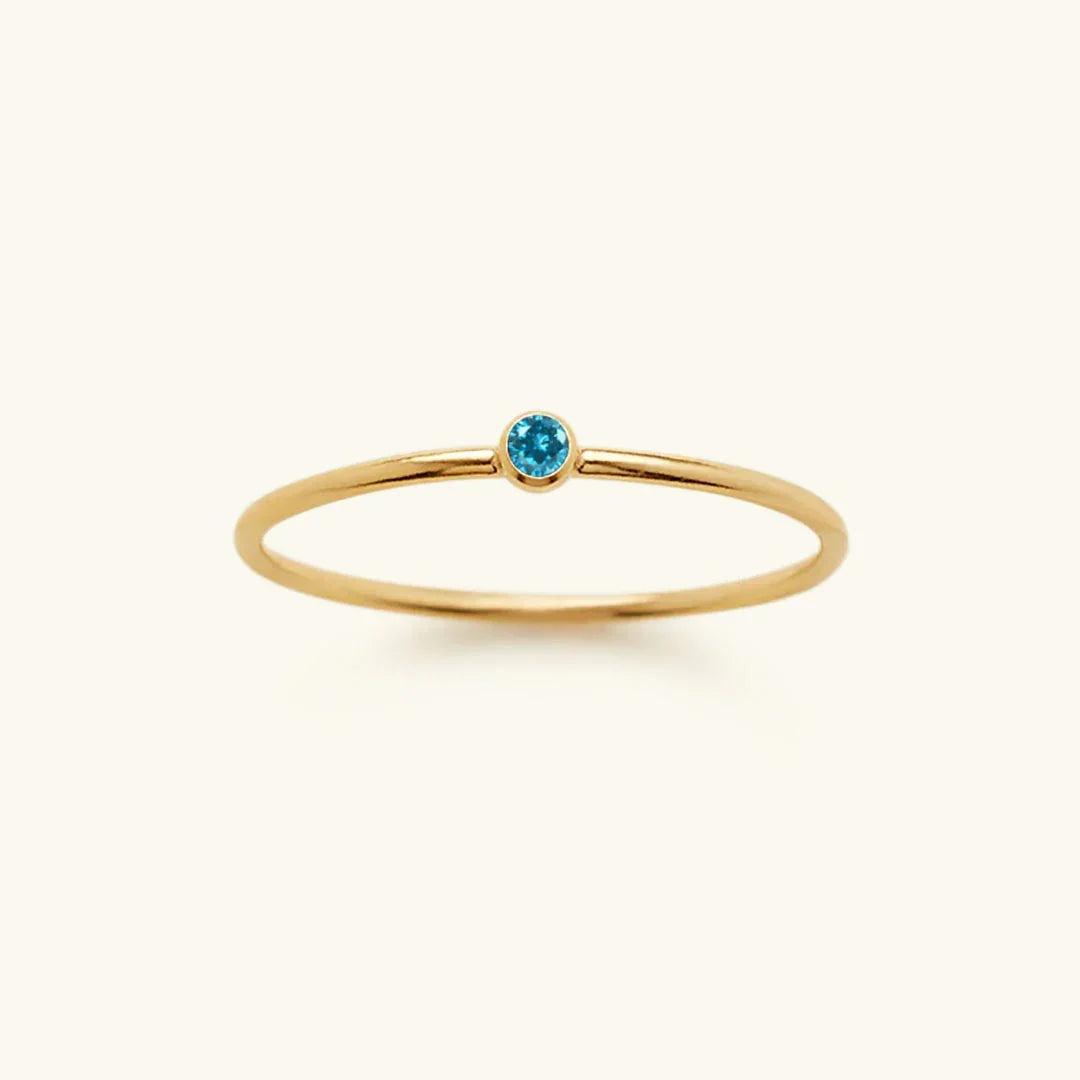 Hepzibah Birthstone Stacker Ring