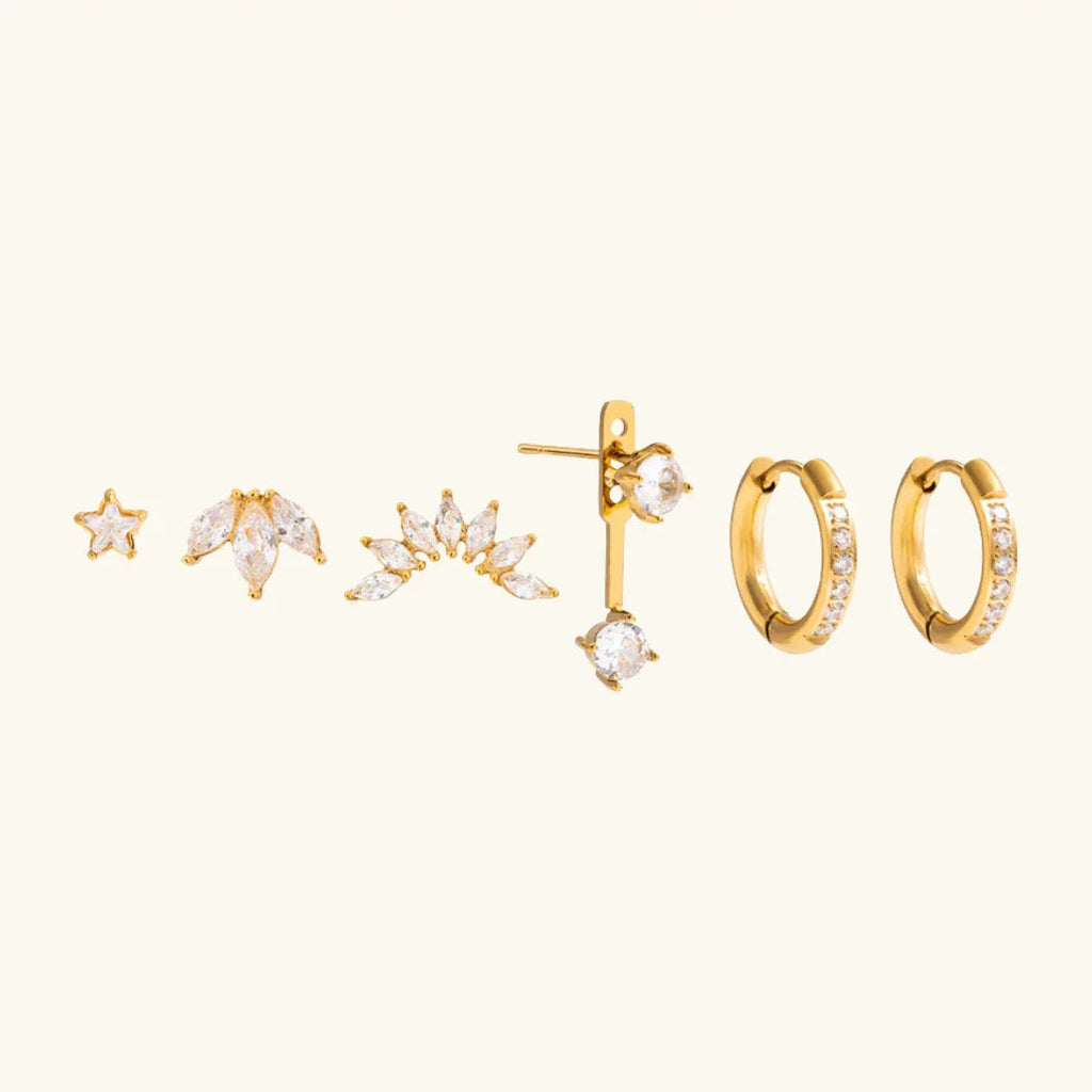Ida Essential Diamond Earrings Bundle