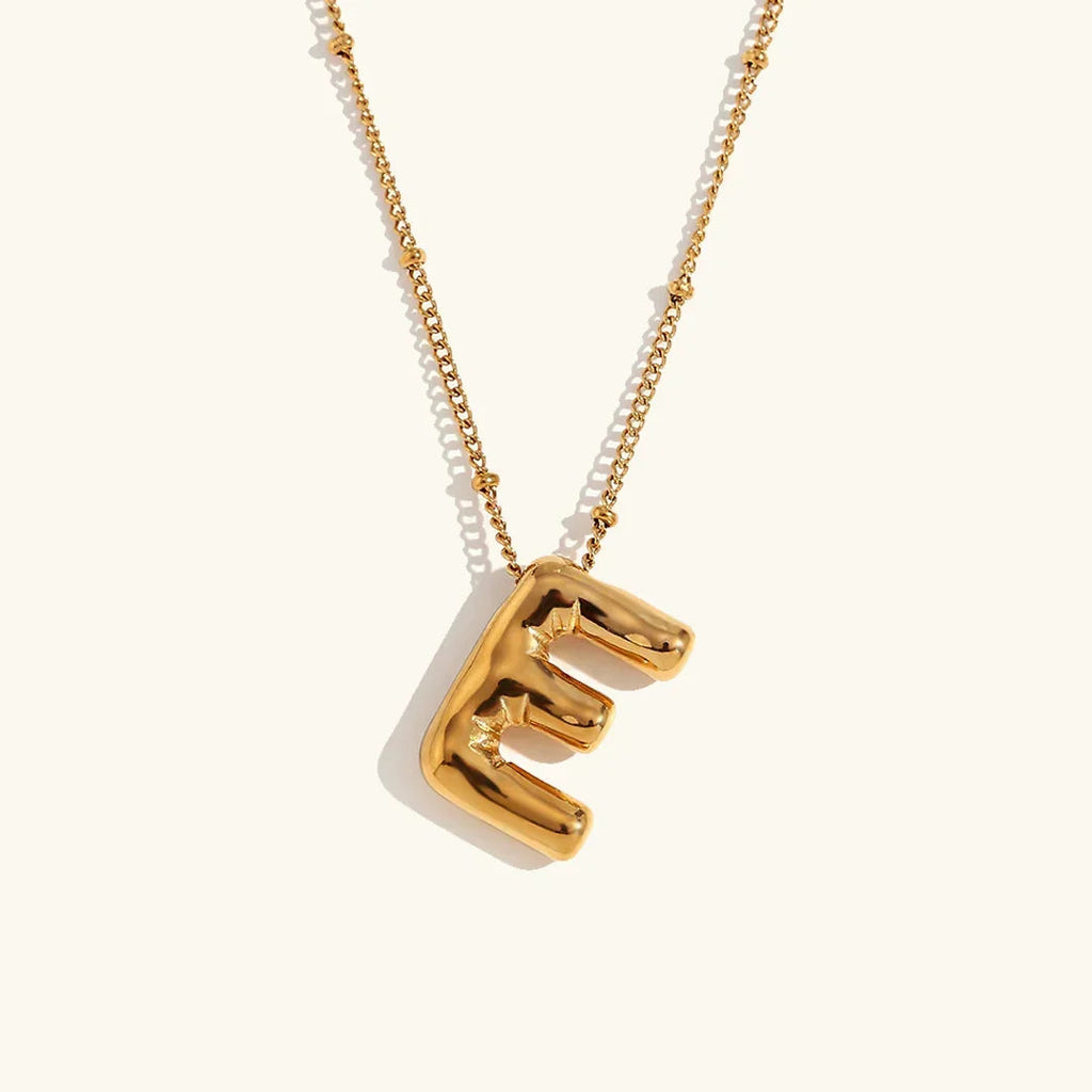 Juliet Bubble Initial Necklace