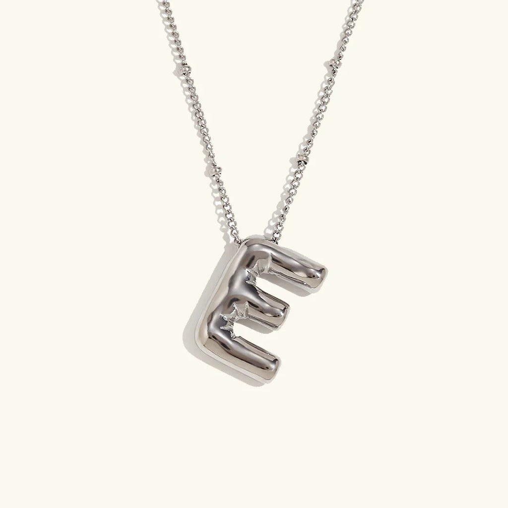 Juliet Bubble Initial Necklace
