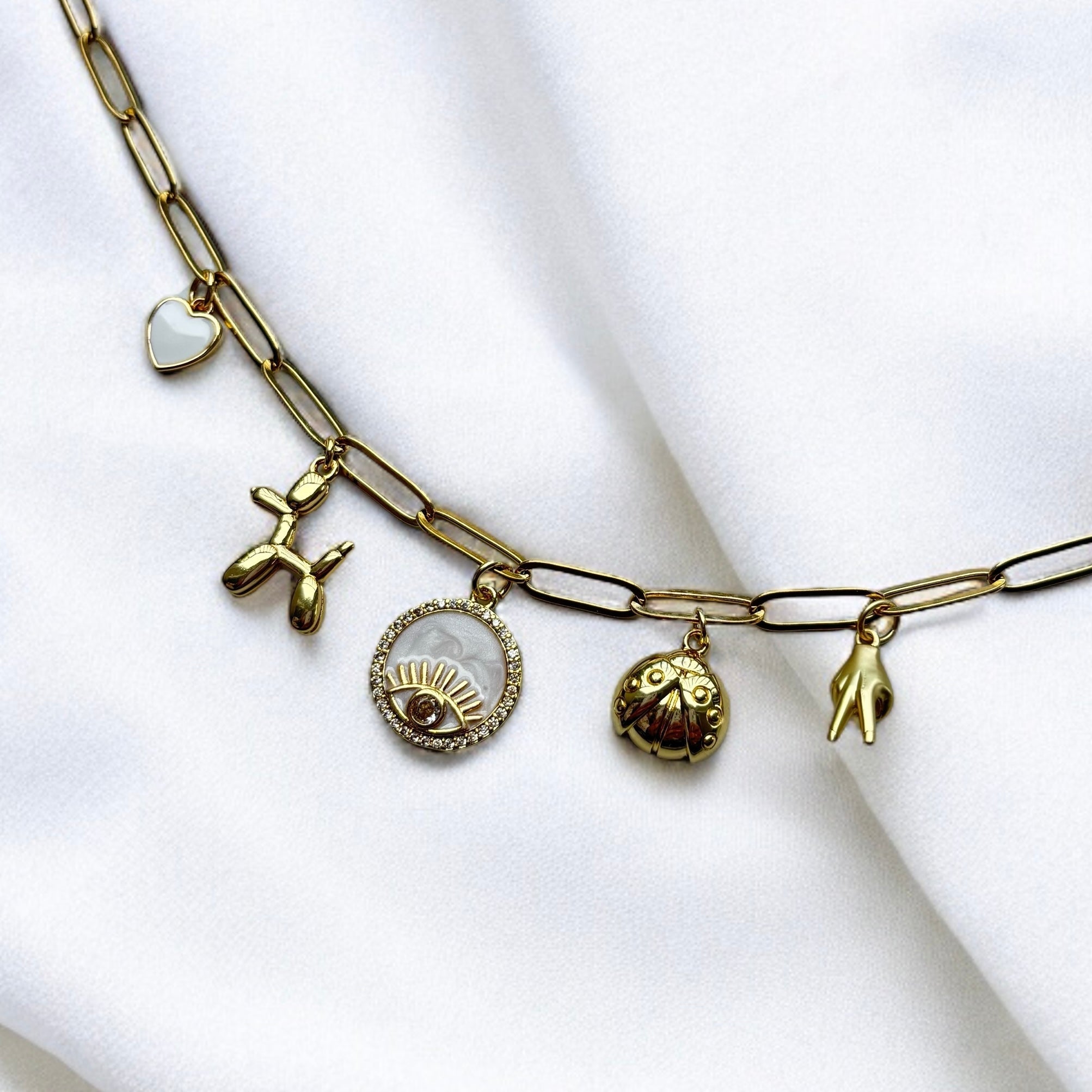 Belle Charm Necklace