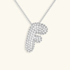 Mabelle Bubble Initial Necklace