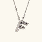 Juliet Bubble Initial Necklace