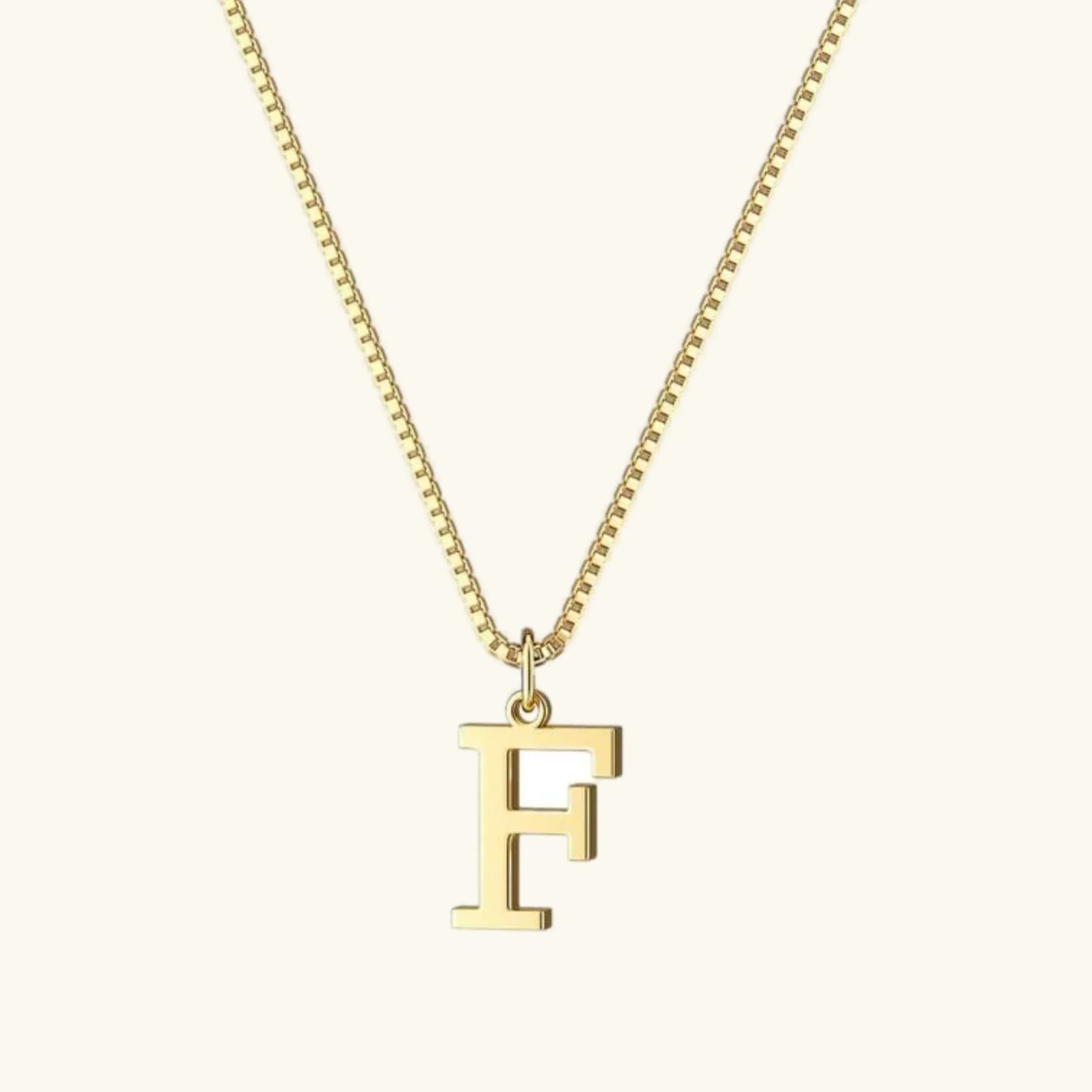 Ysolde Initial Necklace