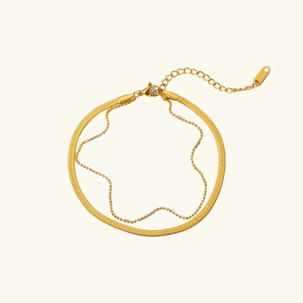 Neve Gold Anklet