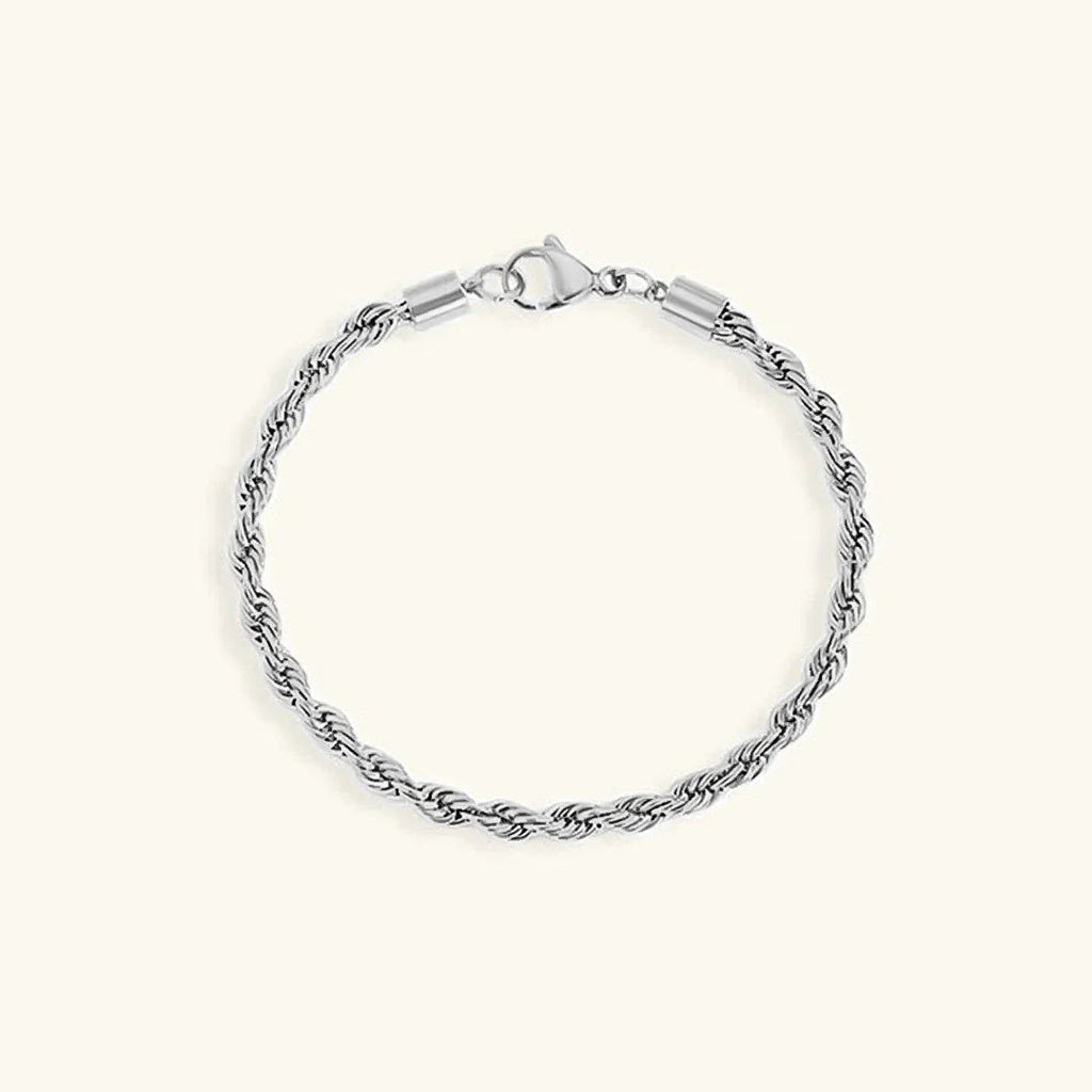 Berengaria Rope Chain Gold Bracelet