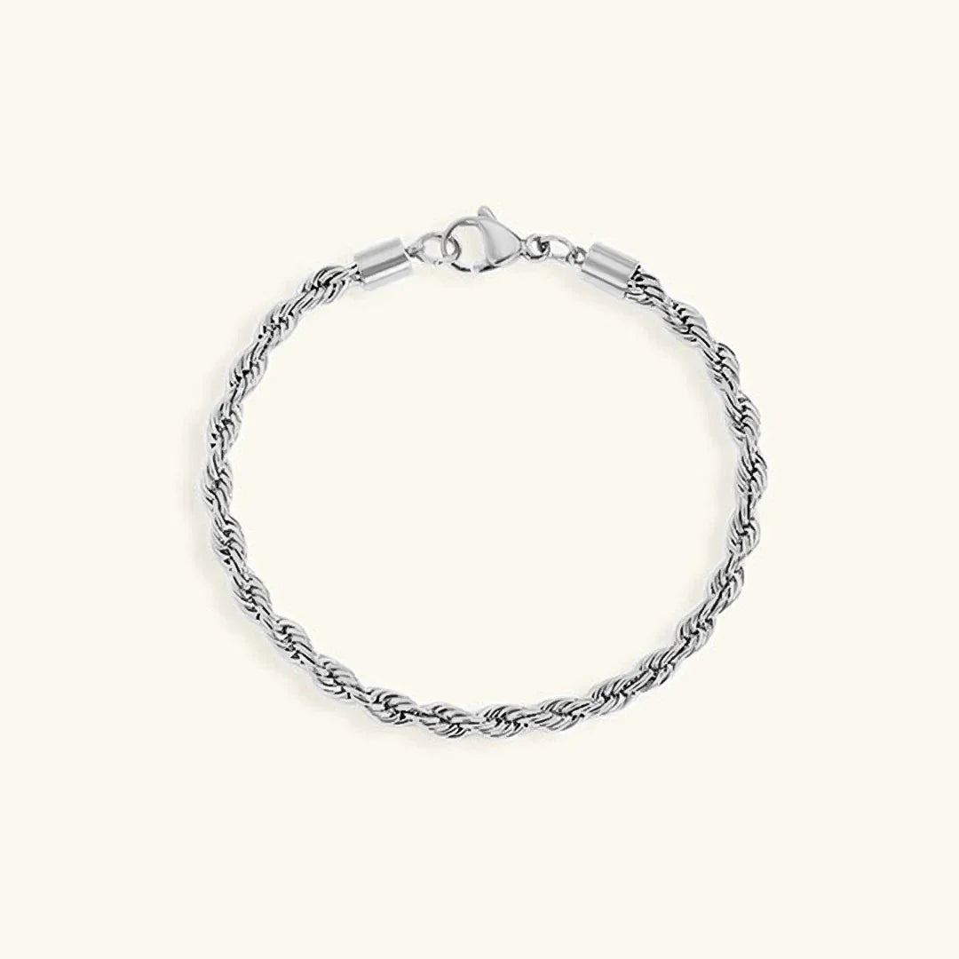 Berengaria Rope Chain Gold Bracelet