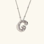 Juliet Bubble Initial Necklace