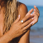 Perle Mother Of Pearl Ring