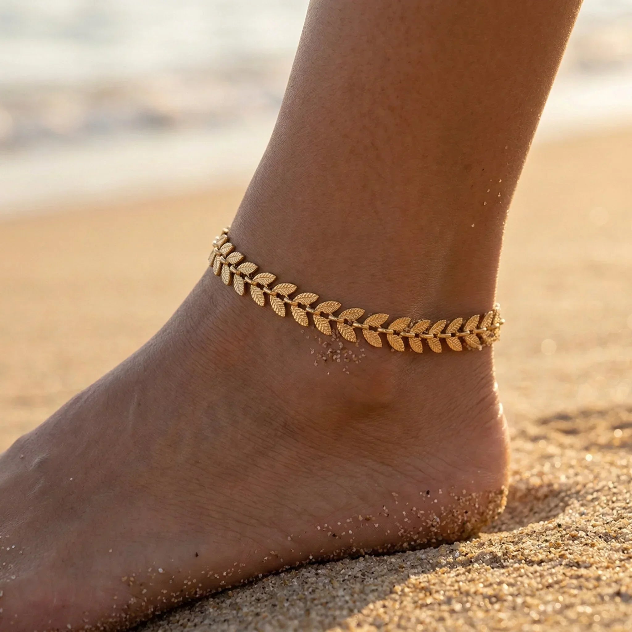 Saskia Gold Anklet