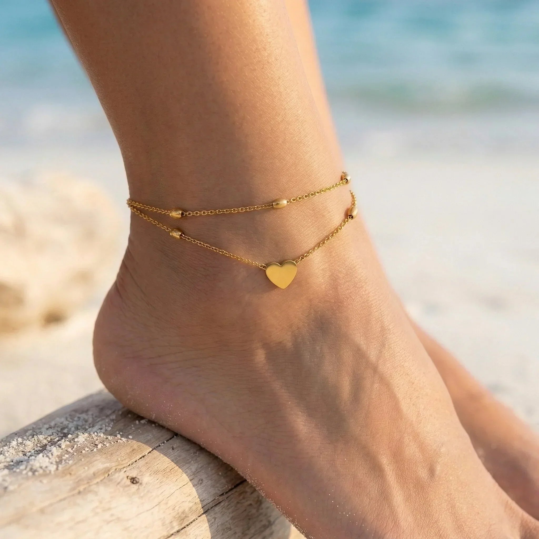 Verlaine Gold Anklet