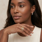 Jessamine Stacked Diamond Ring
