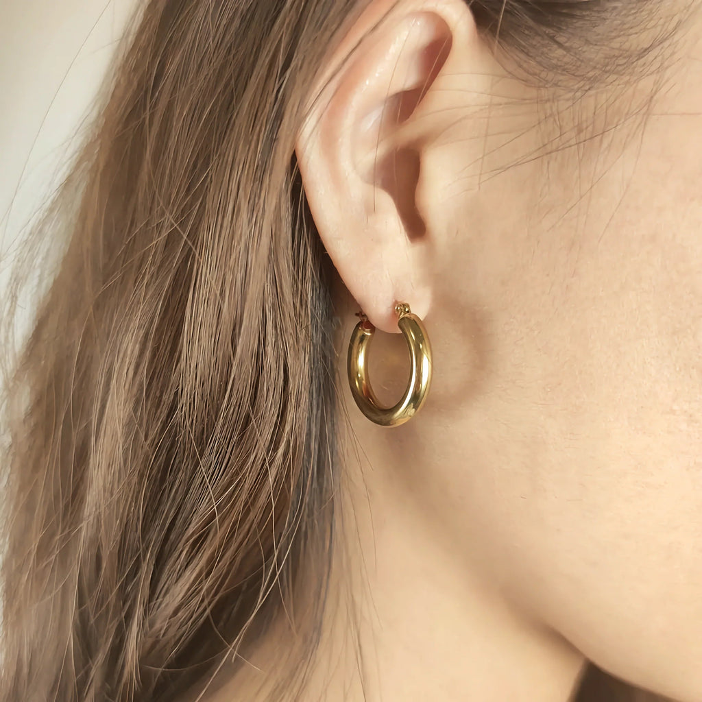 Nora Wide Hoops