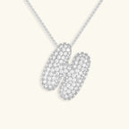 Mabelle Bubble Initial Necklace