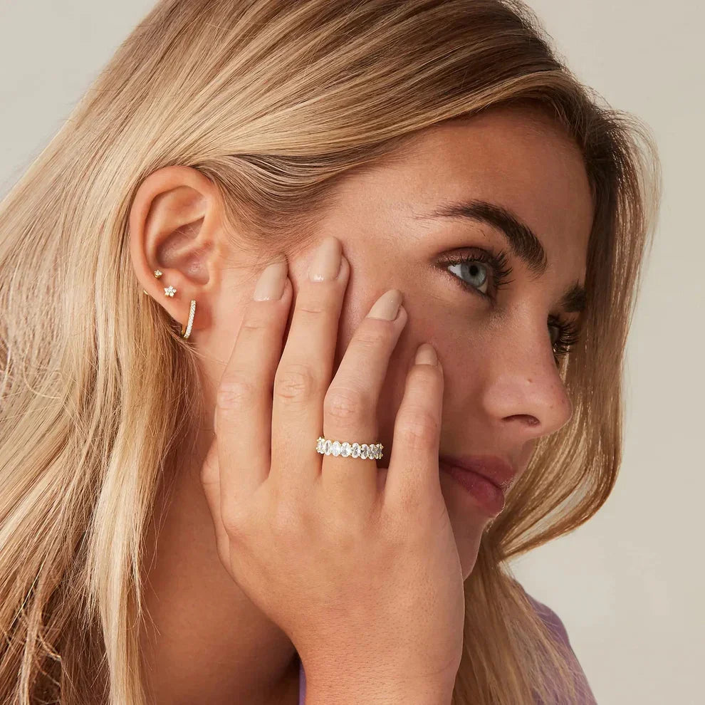 Valentina Diamond Simulant Ring