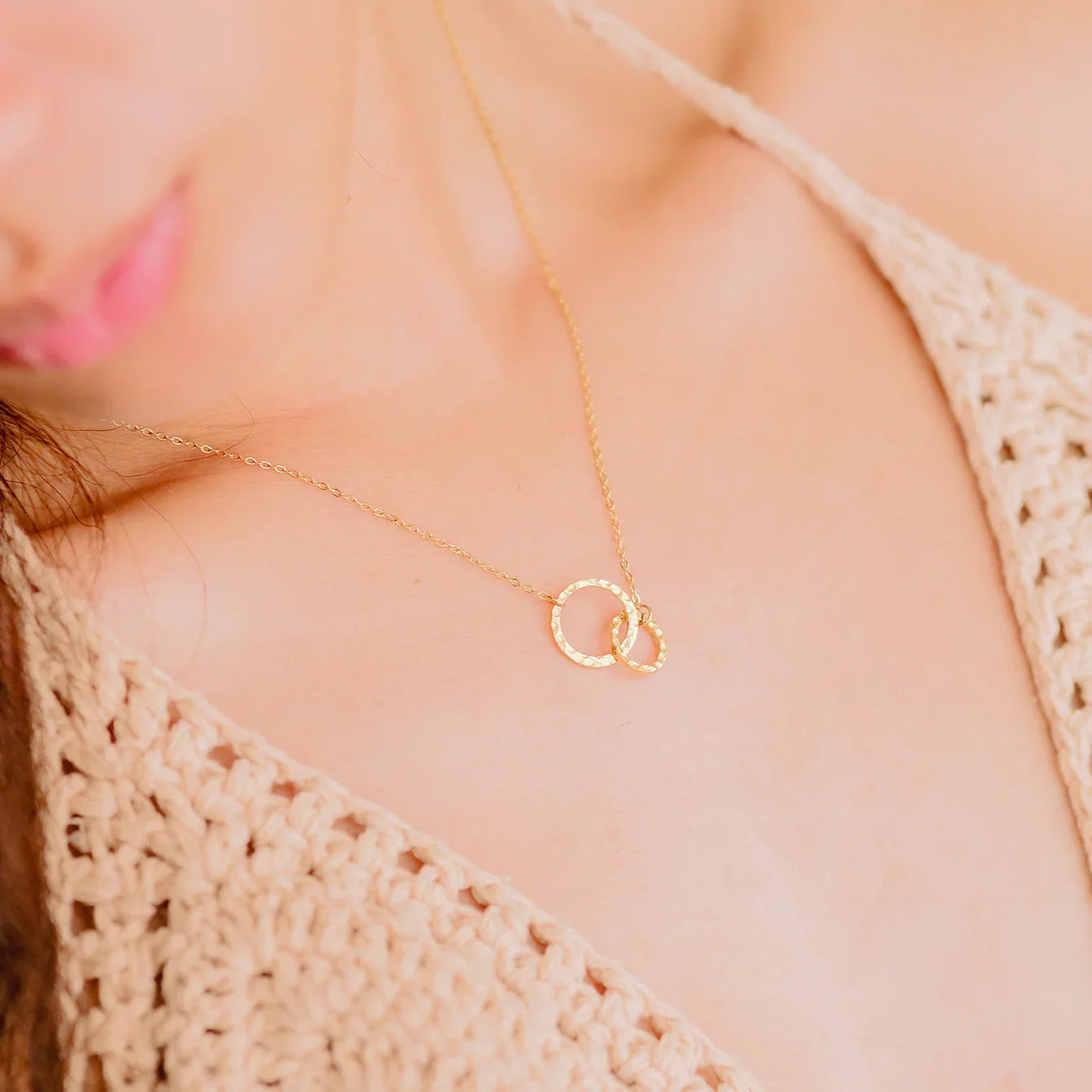 Renata Hoop Necklace