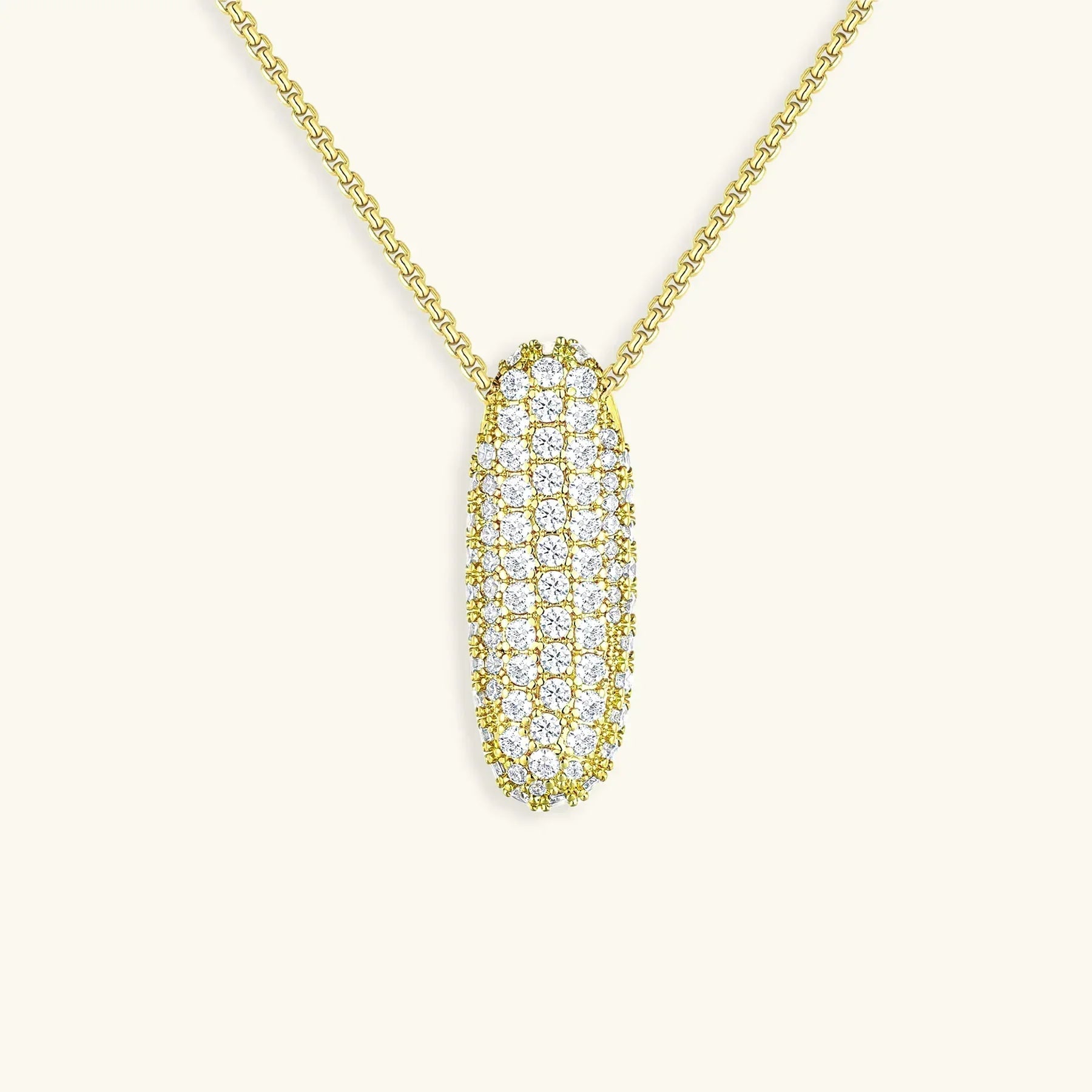 Mabelle Bubble Initial Necklace