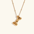 Juliet Bubble Initial Necklace