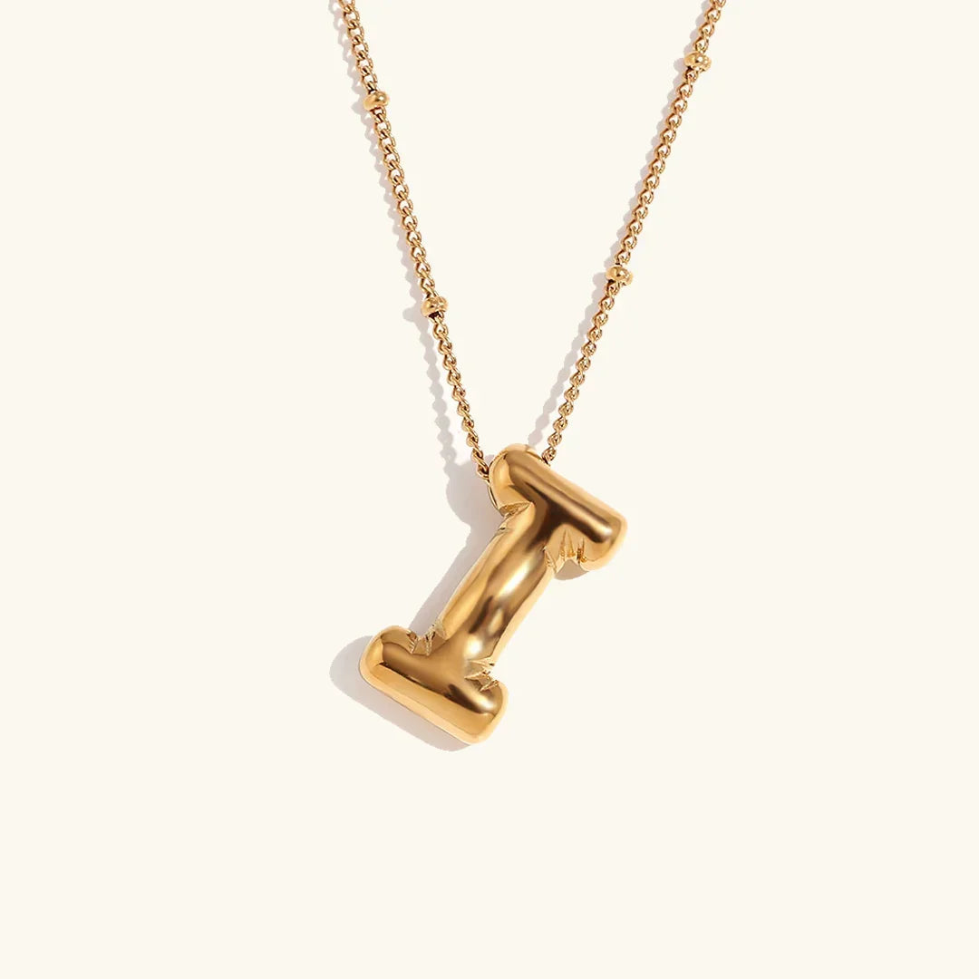Juliet Bubble Initial Necklace
