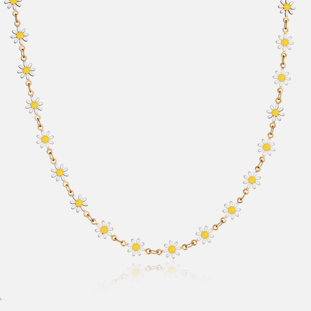 Fleurette Sunflower Necklace
