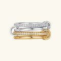 Nova Stacked Diamond Ring
