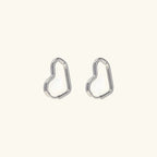 Cecile Heart Hoops