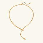 Selwyn Gold Serpentine Pendant