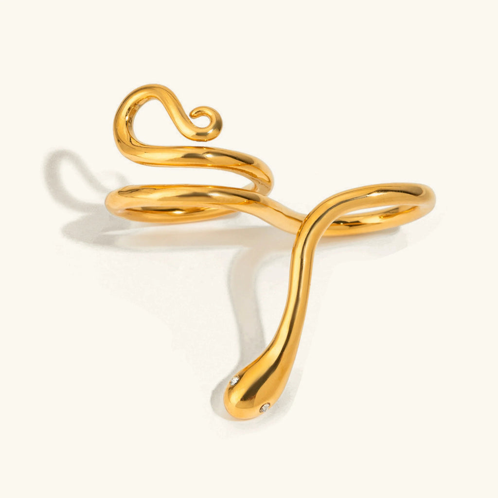 Sable Snake Ring