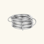 Sienna Two-Tone Stacked Ring
