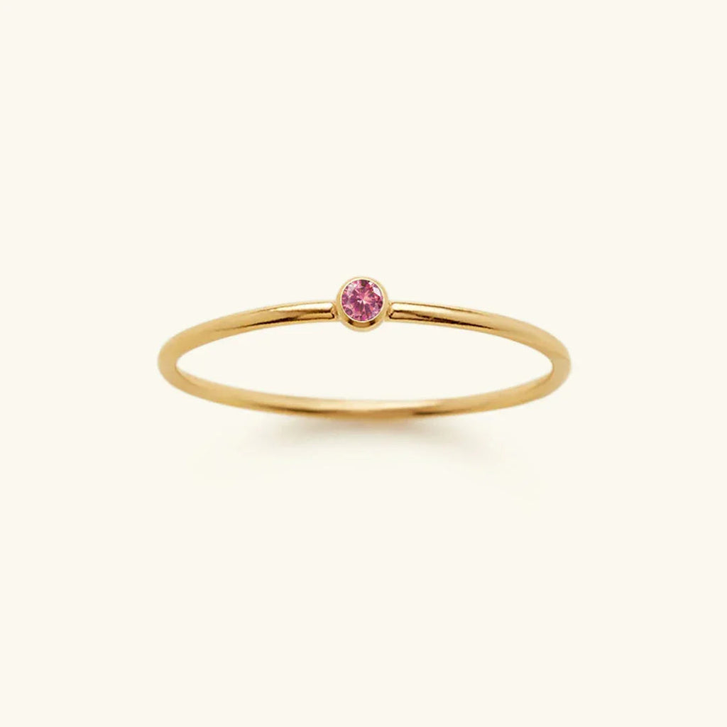 Hepzibah Birthstone Stacker Ring