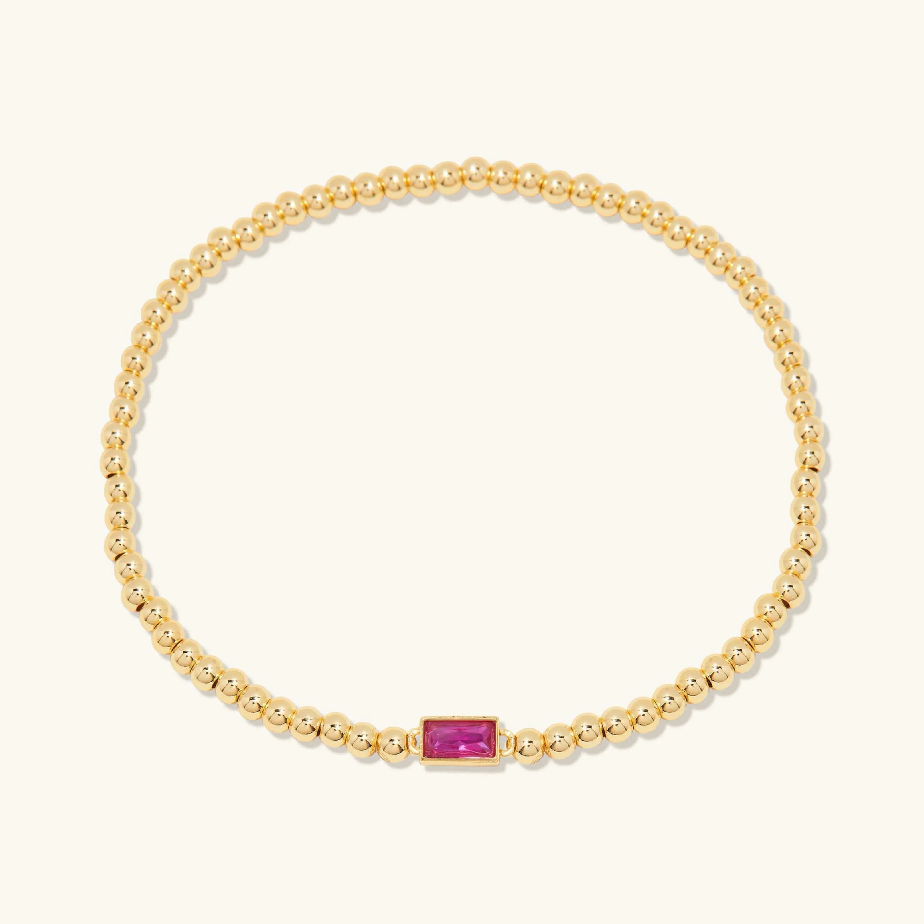 Fabienne Birthstone Bracelet
