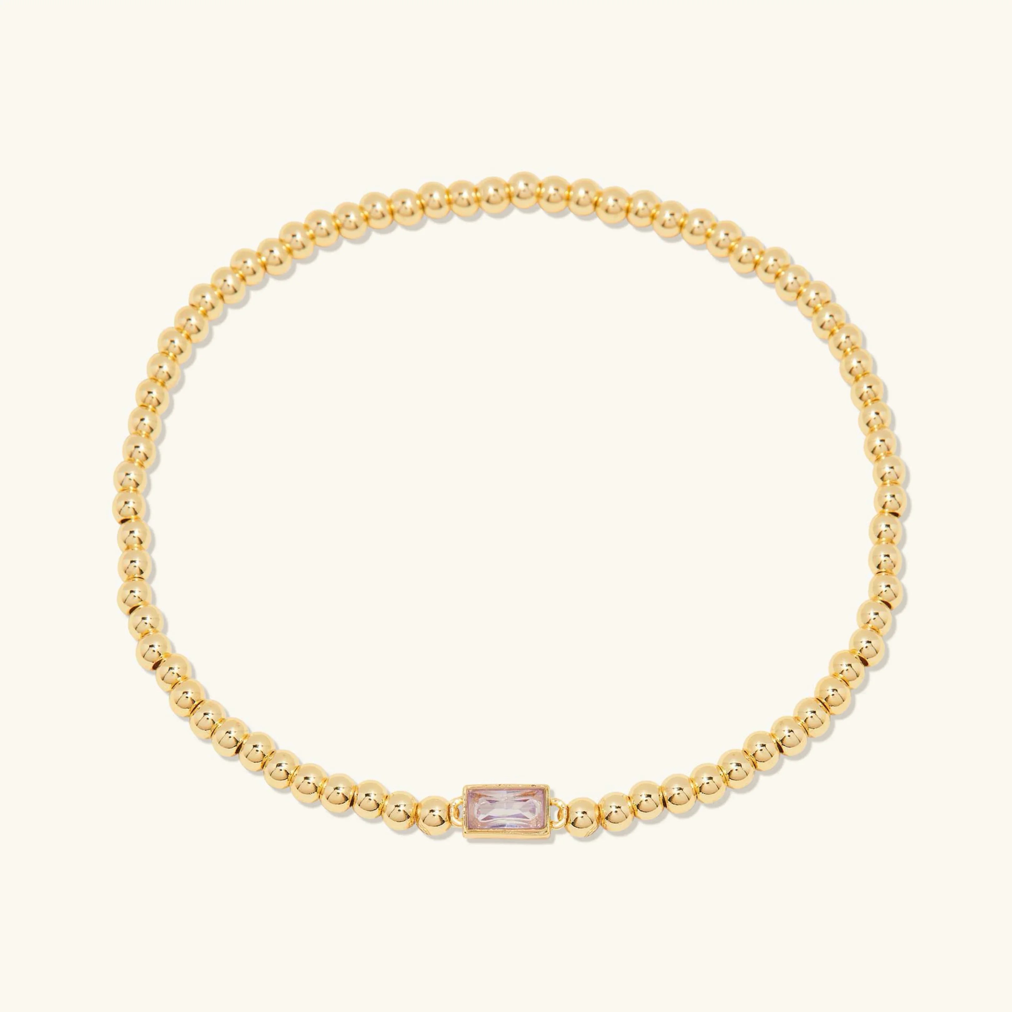 Fabienne Birthstone Bracelet