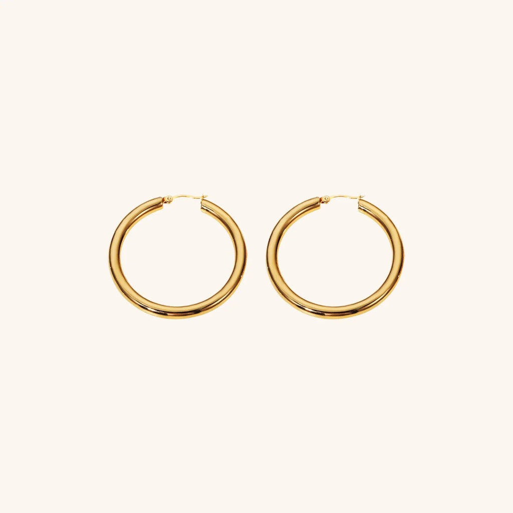 Nora Wide Hoops