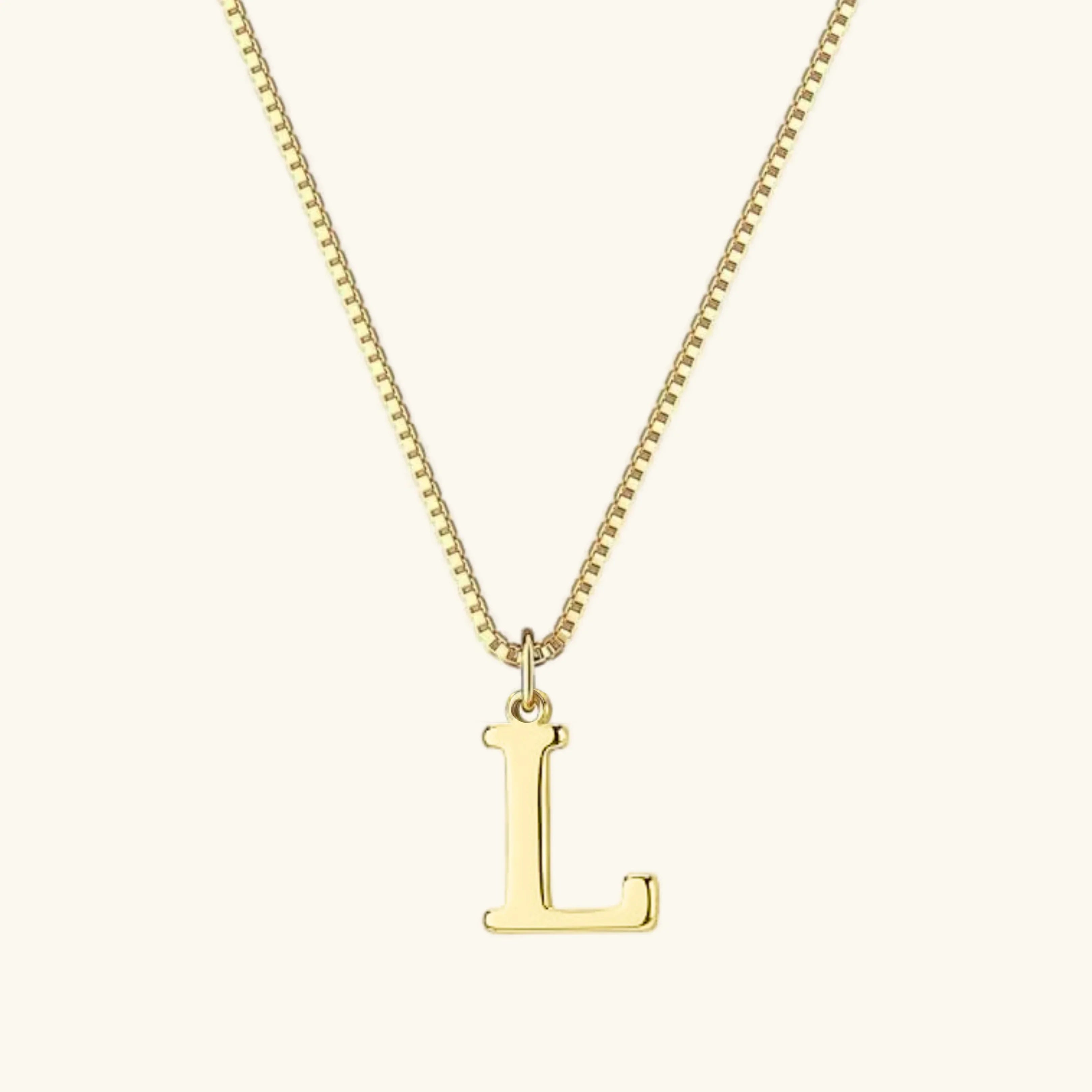 Ysolde Initial Necklace