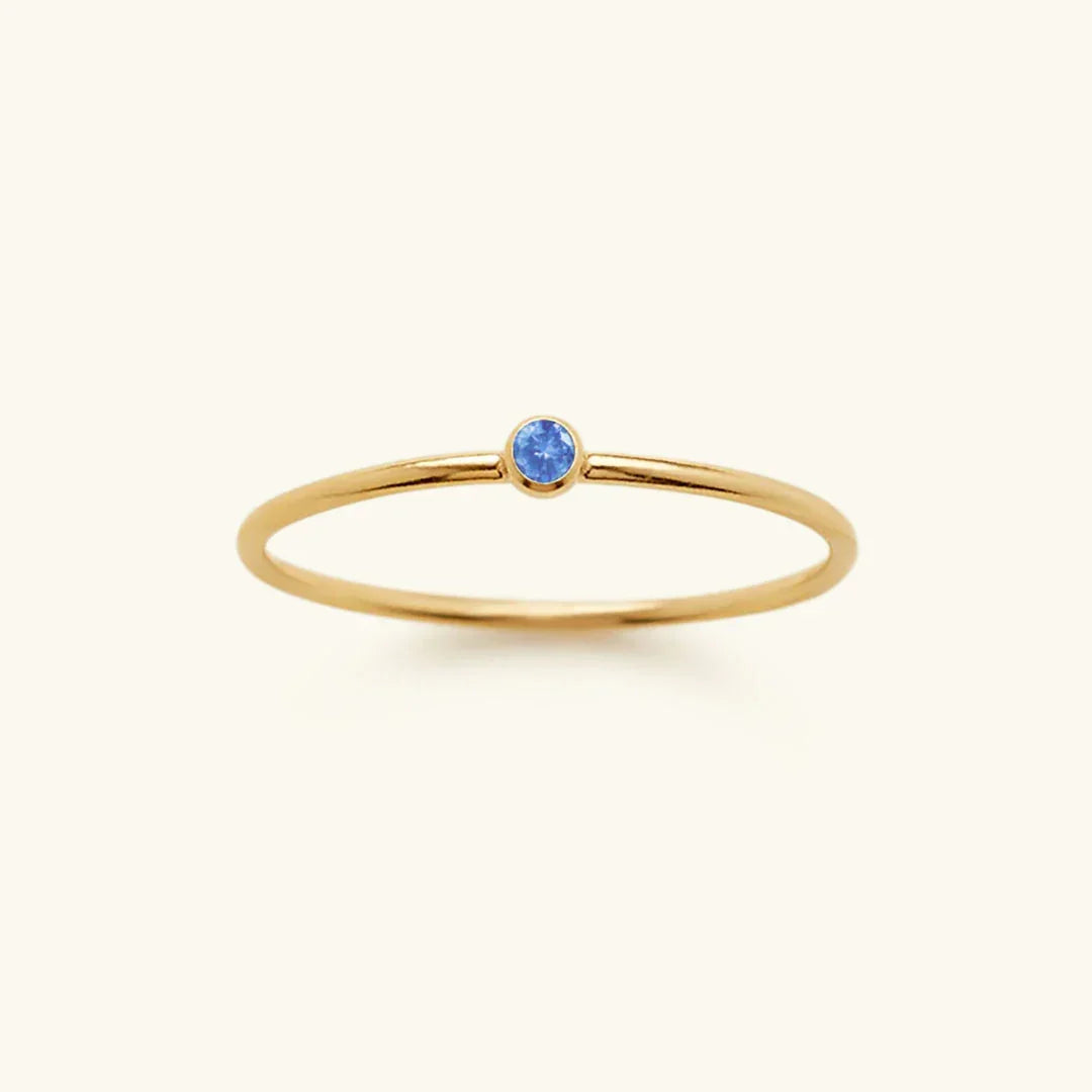 Hepzibah Birthstone Stacker Ring