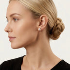 Wilhelmina Solitaire Earrings