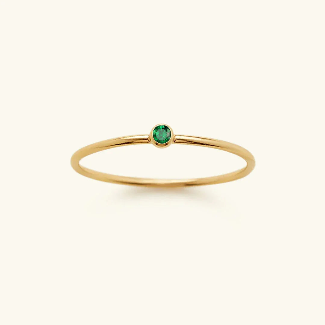 Hepzibah Birthstone Stacker Ring