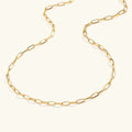Odessa Paperclip Chain Necklace