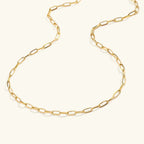Odessa Paperclip Chain Necklace